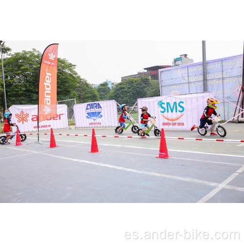 Bicicleta de equilibrio para bebé infantil de aleación de aluminio altamente equilibrada